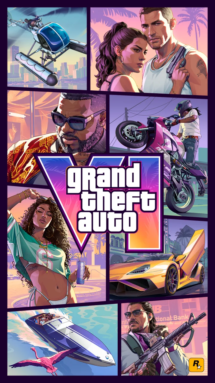 Official Grand Theft Auto VI cover art