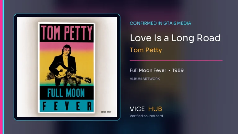 Love Is a Long Road — Tom Petty in GTA 6