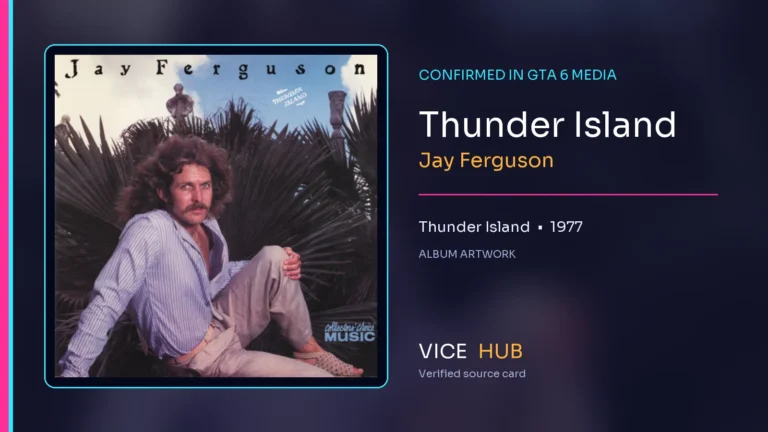 Thunder Island — Jay Ferguson in GTA 6